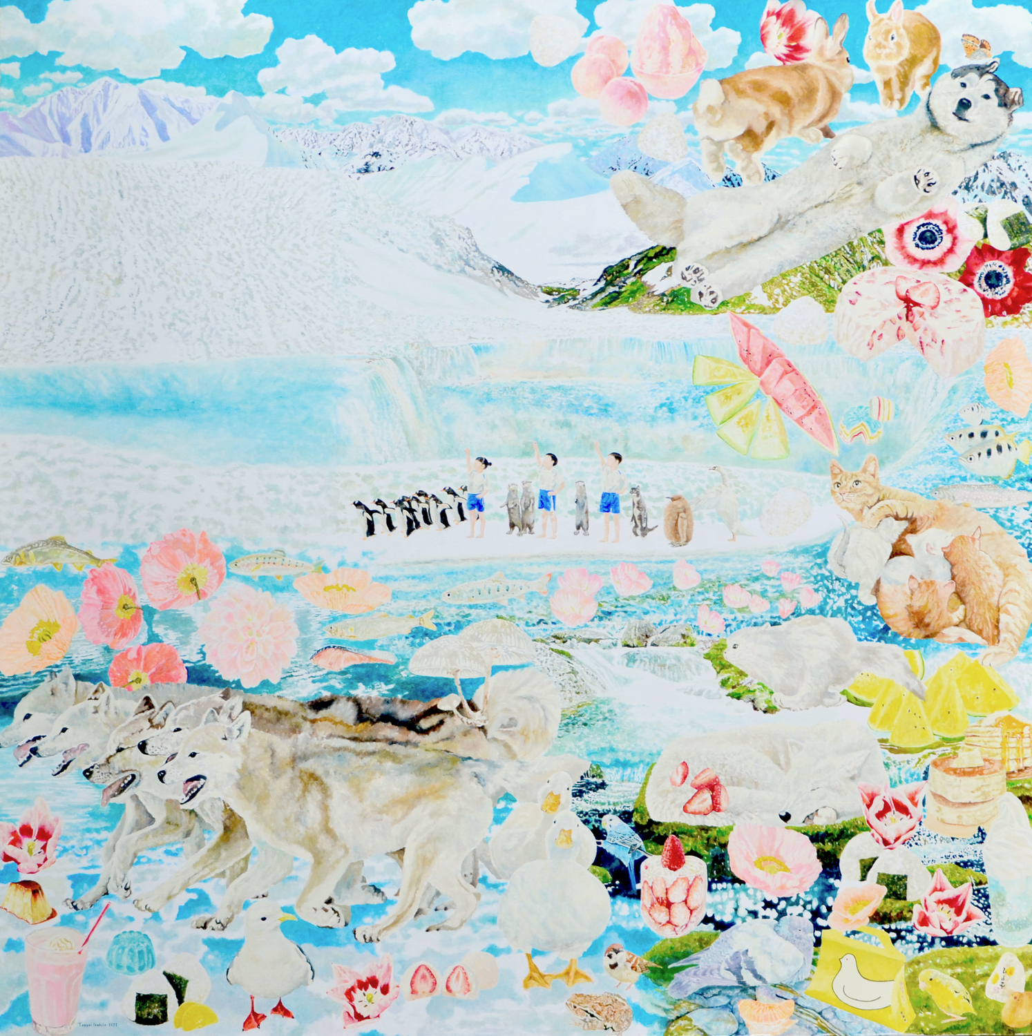 池平徹兵展　ー色彩が透明に帰る場所ー